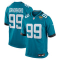 Ruke Orhorhoro Jacksonville Jaguars Team Game Jersey - Teal | Stitched Football Jersey TJS0319