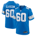 Graham Glasgow Detroit Lions Team Game Jersey - Blue | Stitched Football Jersey TJS0522