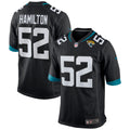 DaVon Hamilton Jacksonville Jaguars Game Jersey - Black | Stitched Football Jersey TJS0476