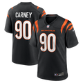 Owen Carney Cincinnati Bengals Home Game Player Jersey - Black | Stitched Football Jersey TJS0549