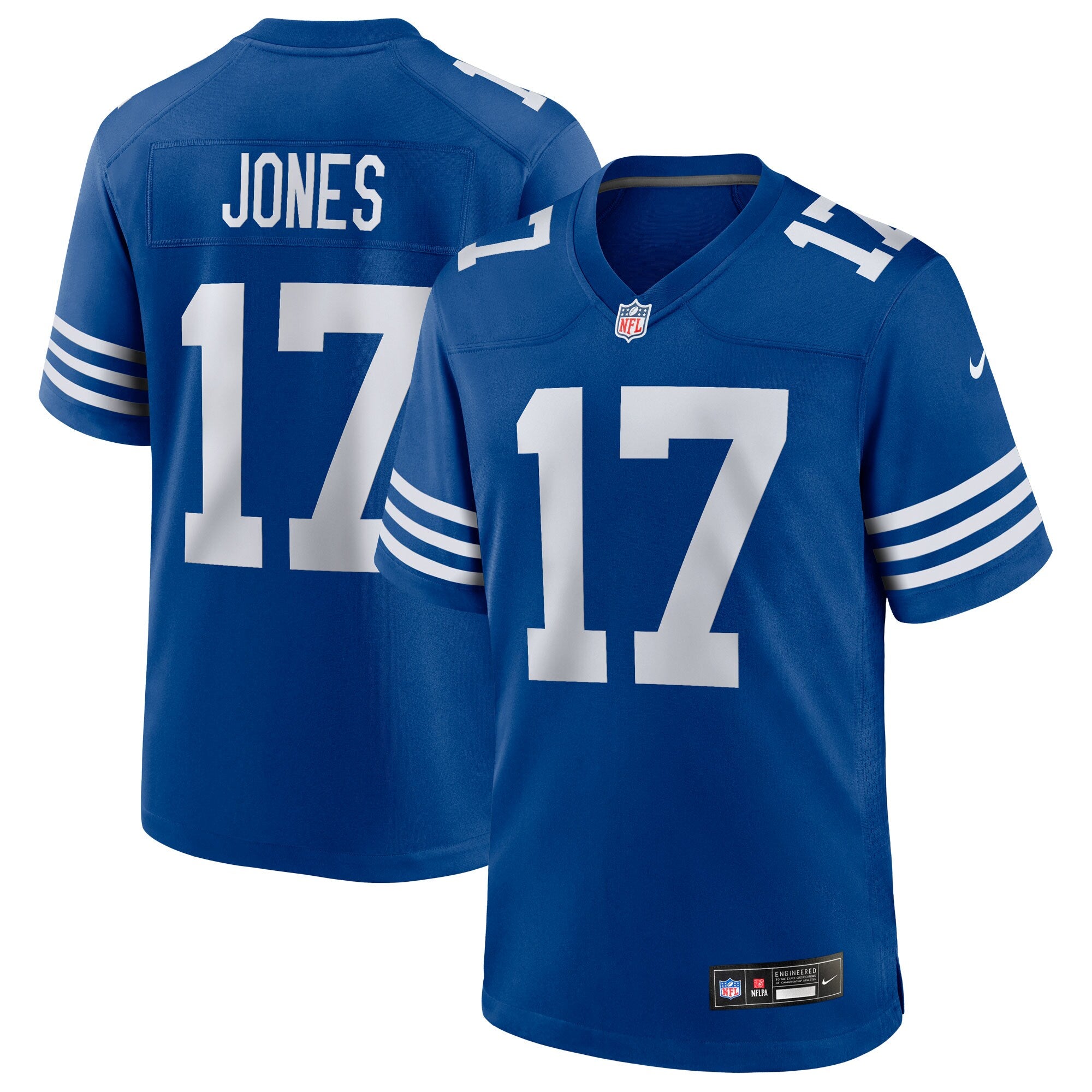 Daniel Jones Indianapolis Colts Alternate Game Jersey - Royal | Stitched Football Jersey TJS0565