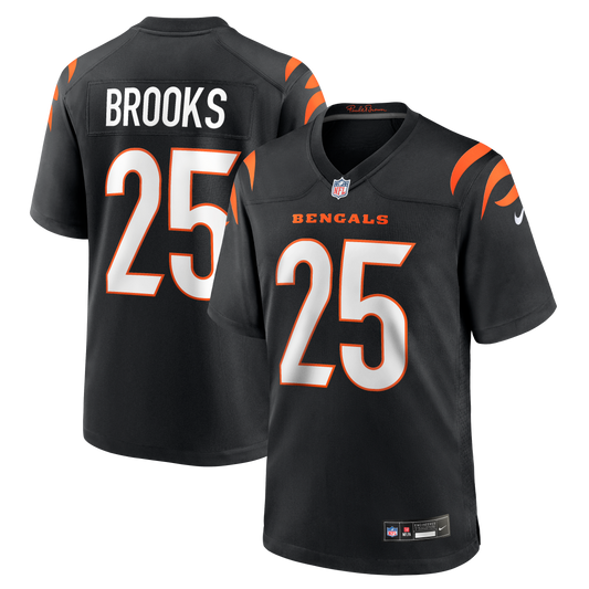 Tahj Brooks Cincinnati Bengals Team Game Jersey - Black | Stitched Football Jersey TJS0428