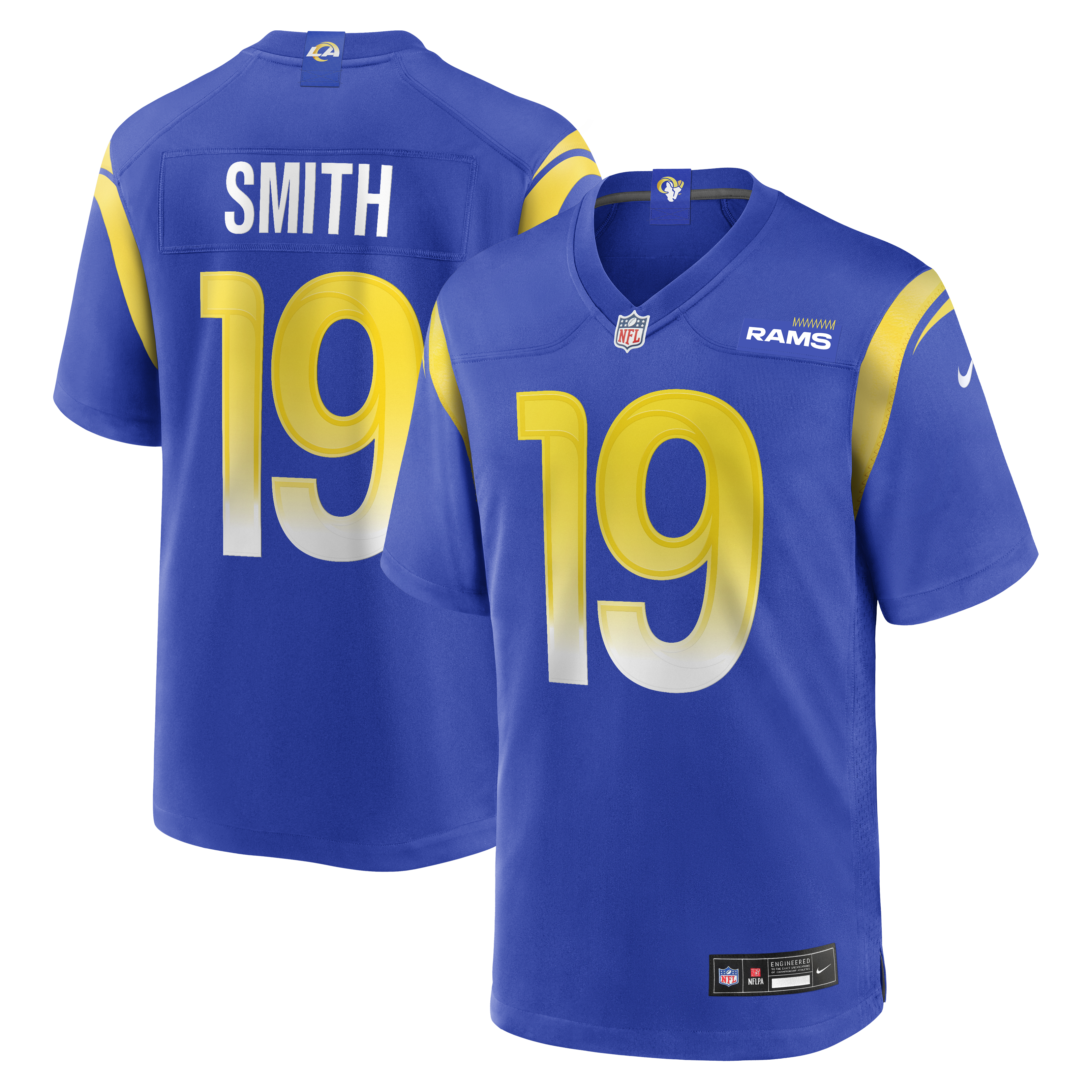 Xavier Smith Los Angeles Rams Home Game Jersey - Royal | Stitched Football Jersey TJS0519