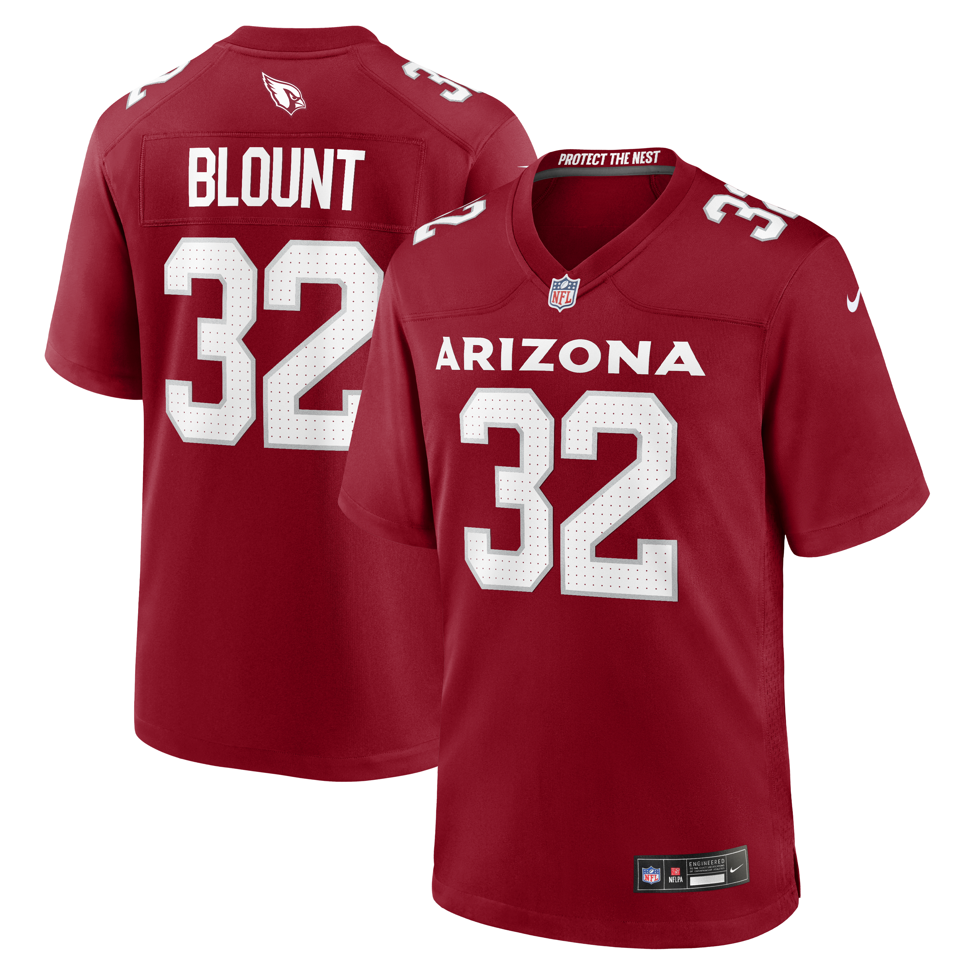 Joey Blount Arizona Cardinals Game Jersey - Cardinal | Stitched Football Jersey TJS0421