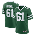 Max Mitchell New York Jets Team Game Jersey - Legacy Green | Stitched Football Jersey TJS0576