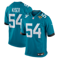 Jack Kiser Jacksonville Jaguars Team Game Jersey - Teal | Stitched Football Jersey TJS0431
