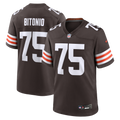 Joel Bitonio Cleveland Browns Game Jersey - Brown | Stitched Football Jersey TJS0322