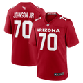 Paris Johnson Jr. Arizona Cardinals Game Jersey - Cardinal | Stitched Football Jersey TJS0325