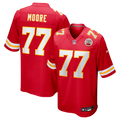 Jaylon Moore Kansas City Chiefs Team Game Jersey - Red | Stitched Football Jersey TJS0457