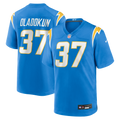 Jordan Oladokun Los Angeles Chargers Team Game Jersey - Powder Blue | Stitched Football Jersey TJS0547