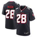 Joe Mixon Houston Texans Game Jersey - Navy | Stitched Football Jersey TJS0535