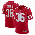 Marques Sigle San Francisco 49ers Team Game Jersey - Scarlet | Stitched Football Jersey TJS0466