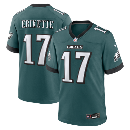 Arnold Ebiketie Philadelphia Eagles Team Game Jersey - Midnight Green | Stitched Football Jersey TJS0542