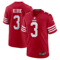 Christian Kirk San Francisco 49ers Team Game Jersey - Scarlet | Stitched Football Jersey TJS0527