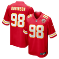 Janarius Robinson Kansas City Chiefs Team Game Jersey - Red | Stitched Football Jersey TJS0328