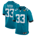 Bhayshul Tuten Jacksonville Jaguars Team Game Jersey - Teal | Stitched Football Jersey TJS0329
