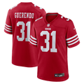 Isaac Guerendo San Francisco 49ers Game Jersey - Scarlet | Stitched Football Jersey TJS0377