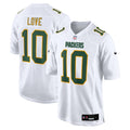 Jordan Love Green Bay Packers Fashion Game Jersey - White | Stitched Football Jersey TJS0584