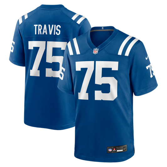 Jalen Travis Indianapolis Colts Team Game Jersey - Royal | Stitched Football Jersey TJS0566