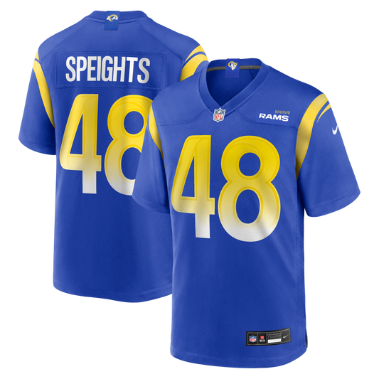 Omar Speights Los Angeles Rams Game Jersey - Royal | Stitched Football Jersey TJS0393
