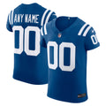 Indianapolis Colts Vapor F.U.S.E. Elite Custom Jersey - Royal | Stitched Football Jersey TJS0451