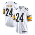 Joey Porter Jr. Pittsburgh Steelers Away Game Jersey - White | Stitched Football Jersey TJS0439