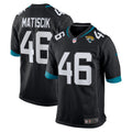 Ross Matiscik Jacksonville Jaguars Alternate Game Jersey - Black | Stitched Football Jersey TJS0419