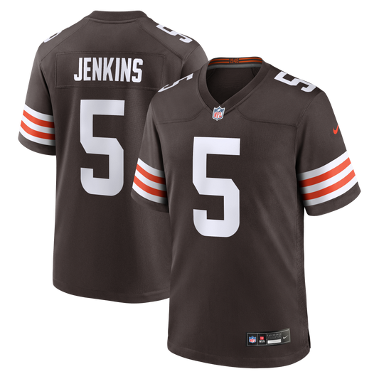 Rayshawn Jenkins Cleveland Browns Team Game Jersey - Brown | Stitched Football Jersey TJS0390