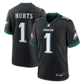 Jalen Hurts Philadelphia Eagles Alternate Game Jersey - Black | Stitched Football Jersey TJS0544