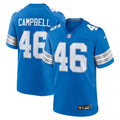 Jack Campbell Detroit Lions Game Jersey - Blue | Stitched Football Jersey TJS0487