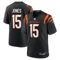 Charlie Jones Cincinnati Bengals Team Game Jersey - Black | Stitched Football Jersey TJS0420