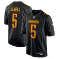 Jayden Daniels Washington Commanders Fashion Jersey - Carbon Black | Stitched Football Jersey TJS0498