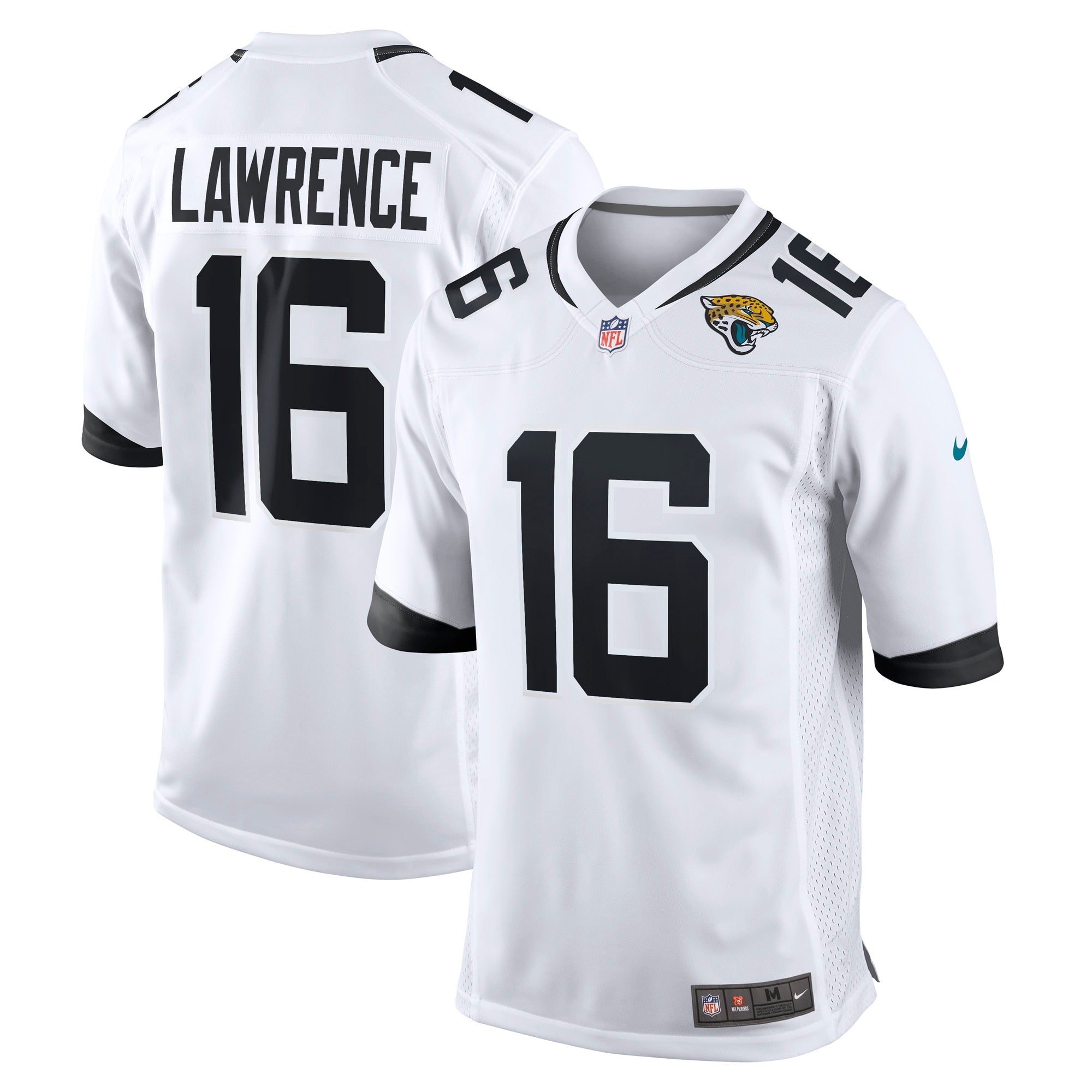 Trevor Lawrence Jacksonville Jaguars White Game Jersey - White | Stitched Football Jersey TJS0564