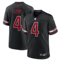 Jeremiyah Love Arizona Cardinals Alternate Game Player Jersey - Black | Stitched Football Jersey TJS0507