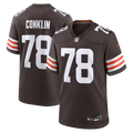 Jack Conklin Cleveland Browns Team Game Jersey - Brown | Stitched Football Jersey TJS0434