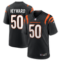 Shaka Heyward Cincinnati Bengals Team Game Jersey - Black | Stitched Football Jersey TJS0426