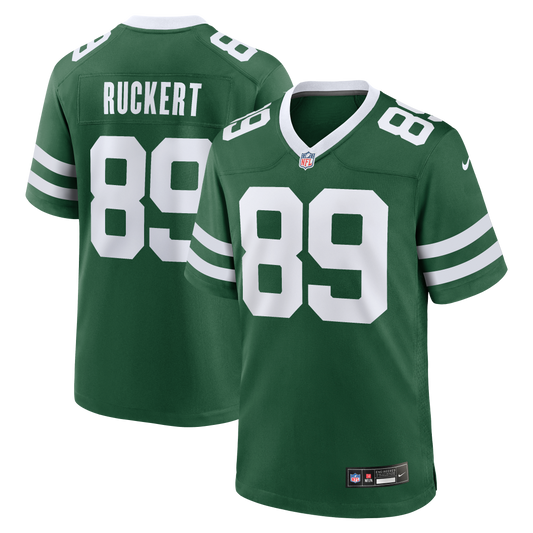Jeremy Ruckert New York Jets Team Game Jersey - Legacy Green | Stitched Football Jersey TJS0361