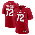 Hjalte Froholdt Arizona Cardinals Team Game Jersey - Cardinal | Stitched Football Jersey TJS0309