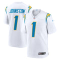 Quentin Johnston Los Angeles Chargers Away Game Jersey - White | Stitched Football Jersey TJS0313