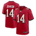 Brad Johnson Tampa Bay Buccaneers Game Retired Player Jersey - Red | Stitched Football Jersey TJS0337