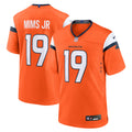 Marvin Mims Jr Denver Broncos Team Game Jersey - Orange | Stitched Football Jersey TJS0574