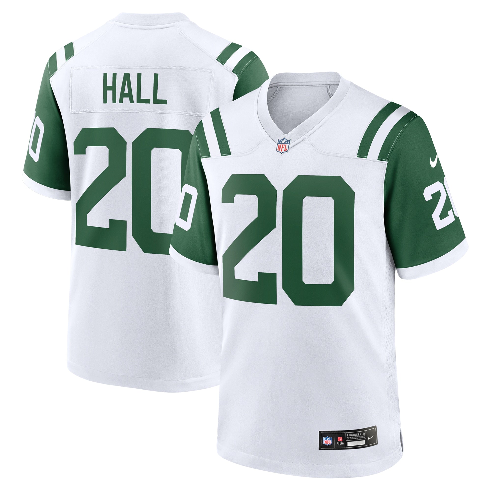 Breece Hall New York Jets Classic Alternate Game Jersey - White | Stitched Football Jersey TJS0591