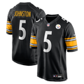 Cameron Johnston Pittsburgh Steelers Game Jersey - Black | Stitched Football Jersey TJS0400