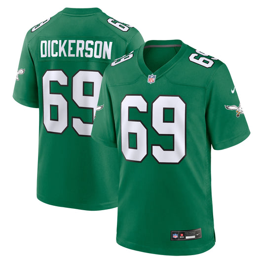 Landon Dickerson Philadelphia Eagles Alternate Game Jersey - Kelly Green | Stitched Football Jersey TJS0460