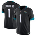 Travis Etienne Jacksonville Jaguars Vapor F.U.S.E. Limited Jersey - Black | Stitched Football Jersey TJS0458