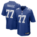 Daniel Faalele New York Giants Team Game Jersey - Royal | Stitched Football Jersey TJS0560