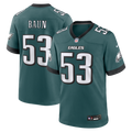 Zack Baun Philadelphia Eagles Team Game Jersey - Midnight Green | Stitched Football Jersey TJS0573