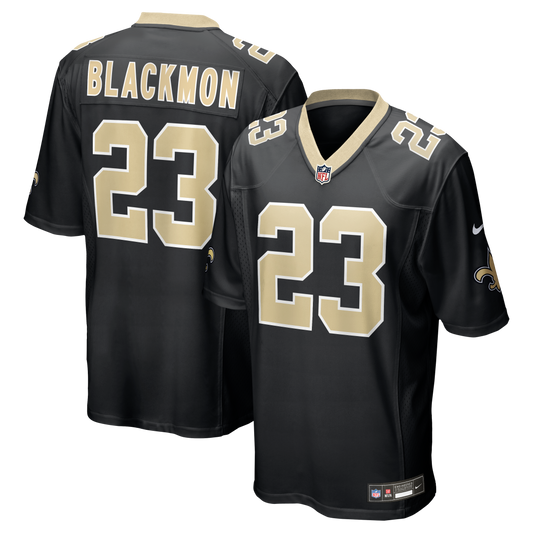 Julian Blackmon New Orleans Saints Team Game Jersey - Black | Stitched Football Jersey TJS0539