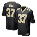Jordan Mims New Orleans Saints Team Game Jersey - Black | Stitched Football Jersey TJS0389