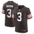 Marquise Goodwin Cleveland Browns Team Game Jersey - Brown | Stitched Football Jersey TJS0499